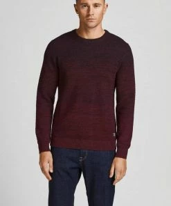 Schlussverkauf 🎁 Jack & Jones Rundhalspullover »THOMAS KNIT CREW NECK« Olivgrün, Dunkelgrau, Blau, Bordeaux ⭐ -Offizieller Jones-Shop 03e4e389 f3bd 529a 8737 3cc6bd6b3214