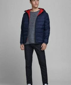 Großhandel 🥰 Jack & Jones Steppjacke »MAGIC PUFFER HOOD« Black, Rot-navy-weiß, Navy, Yolk Yellow 🔔 -Offizieller Jones-Shop 048d587f dc1f 5321 864e d99189a5beea