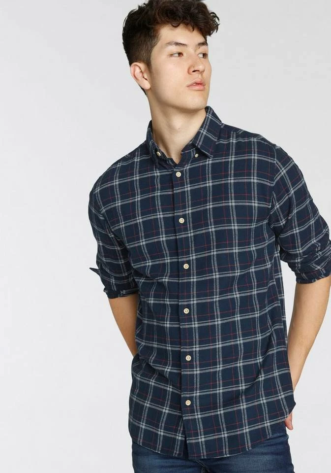 Neu 🔥 Jack & Jones Karohemd »PLAIN JAN 👚 SHIRT« Blau-kariert, Olivgrün, Bordeaux 🎁 10 Neu 🔥 Jack & Jones Karohemd »PLAIN JAN 👚 SHIRT« Blau-kariert, Olivgrün, Bordeaux 🎁 – Bild 10