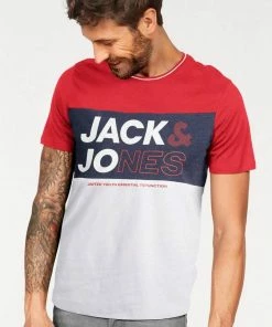 Top 10 🔔 Jack & Jones T-Shirt »ARID TEE CREW NECK« Hellblau, Rot 🔥 -Offizieller Jones-Shop 060dde7c 5d8d 58da b9e8 e27a77c6cf21