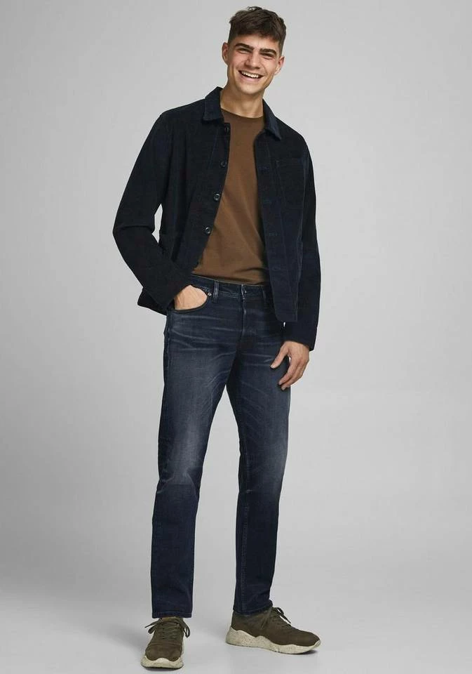 Besorgen 👏 Jack & Jones Comfort-fit-Jeans »Mike« Denim-black, Black, Blau ❤️ 2 Besorgen 👏 Jack & Jones Comfort-fit-Jeans »Mike« Denim-black, Black, Blau ❤️ – Bild 2