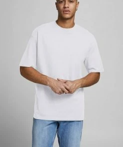 Billig 😀 Jack & Jones T-Shirt »BRINK TEE CREW NECK« Sea Spray, Hellbraun, Wei&szlig;, Helloliv 🎁 -Offizieller Jones-Shop 09dd358c 69f8 5a9f 907f ce11b3f2f581