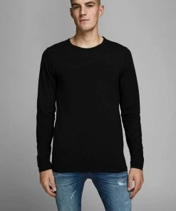 Schlussverkauf 🌟 Jack & Jones Longsleeve »BASIC TEE« Navy Blazer, Black, Light Grey Melange, White 🔔 -Offizieller Jones-Shop 09f84d48 6959 5e87 92f4 a528c36c385e