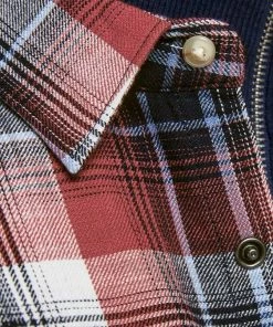 Besorgen 👏 Jack & Jones Karohemd »HERIDAN CHUCK 👚 SHIRT« Rot, Navy 🛒 -Offizieller Jones-Shop 0a9bcd01 6d82 53b5 99bf 3e594797ef23