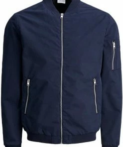 Bestpreis 🛒 Jack & Jones Bomberjacke »RUSH BOMBER« Bis Größe 6XL Navy, Schwarz 🔥 -Offizieller Jones-Shop 0b56135d 0a11 5915 908a dd087b8ab7f0