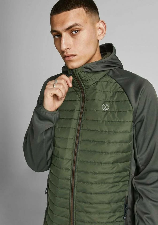 Angebote ✨ Jack & Jones Steppjacke »MULTI QUILTED JACKET« Grau, Schwarz, Navy, Olivgrün 💯 3 Angebote ✨ Jack & Jones Steppjacke »MULTI QUILTED JACKET« Grau, Schwarz, Navy, Olivgrün 💯 – Bild 3