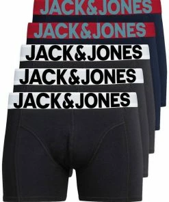 Auslauf ✨ Jack & Jones Boxershorts »Solid« (5 Stück) gute Passform durch elastische Baumwollqualität Schwarz, Mix 4, Mix 6, Navy ❤️ -Offizieller Jones-Shop 0bef53bf 1803 52e2 a1de 7e187feaf018