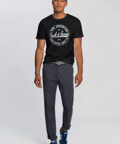 Beste Bewertungen von ⭐ Jack & Jones T-Shirt »BRAT TEE« mit Logoprint Schwarz, Beige, Graublau, Navy 🛒 -Offizieller Jones-Shop 0c6ae24c 9965 56ae 9ef9 db80298f83c4