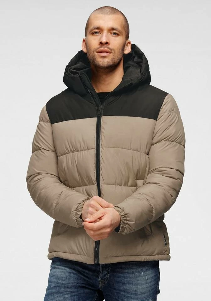 Besorgen 🎁 Jack & Jones Steppjacke »PAUL PUFFER HOOD« Beige, Schwarz, Navy, Olivgrün 🥰 3 Besorgen 🎁 Jack & Jones Steppjacke »PAUL PUFFER HOOD« Beige, Schwarz, Navy, Olivgrün 🥰 – Bild 3