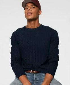 Coupon 👏 Jack & Jones Rundhalspullover »GLENN KNIT CREW NECK« Weiß, Bordeaux, Navy, Schwarz ✨ -Offizieller Jones-Shop 0c86593e 6bfa 5392 9317 7f26b098e816