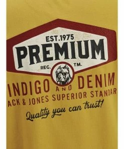 Bester Verkauf 🧨 Jack & Jones Rundhalsshirt »Große Größen T-Shirt Jack & Jones gelb Rückenprint« 🌟 -Offizieller Jones-Shop 0d516d37 c672 5f7d a58b 33d0834fc37a