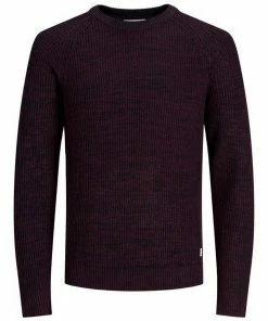 Schlussverkauf ❤️ Jack & Jones Rundhalspullover »PANNEL KNIT CREW NECK« Gelb, Oliv, Navy, Weinrot 🎁 -Offizieller Jones-Shop 0de38179 f829 4d82 8321 2a290de55948