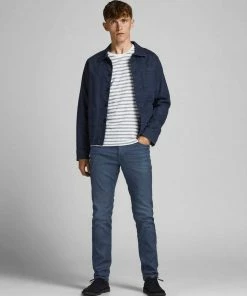 Brandneu 😉 Jack & Jones Slim-fit-Jeans »TIM CLASSIC« Blue-denim, Black-denim ⌛ -Offizieller Jones-Shop 0e009a8e bbab 5aa8 83fe 9ae9d48b16a1