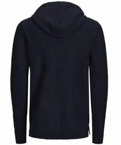 Neu ✔️ Jack & Jones Rundhalspullover »JACK & JONES Herren Strick-Hoodie Winter-Pullover Reris Knit Hood Pulli Navy« ✔️ -Offizieller Jones-Shop 0e31374f c326 54f6 b67a c3427151750f