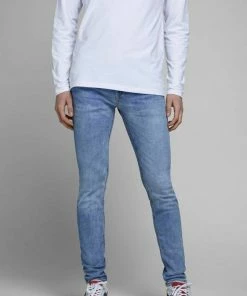 Aktion 🌟 Jack & Jones Skinny-fit-Jeans »LIAM« Grau, Schwarz, Light-blue, Darkblue 🎉