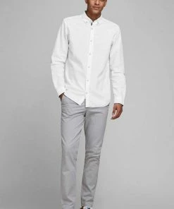 Am billigsten 🧨 Jack & Jones Langarmhemd Weiß, Navy 😉 -Offizieller Jones-Shop 1092bd8c 95f8 5987 b63c 2fe88ab0de9b