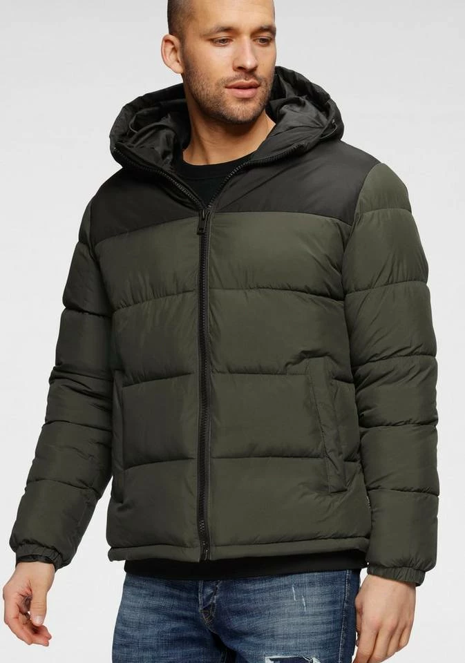 Besorgen 🎁 Jack & Jones Steppjacke »PAUL PUFFER HOOD« Beige, Schwarz, Navy, Olivgrün 🥰 10 Besorgen 🎁 Jack & Jones Steppjacke »PAUL PUFFER HOOD« Beige, Schwarz, Navy, Olivgrün 🥰 – Bild 10