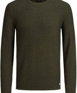 Großhandel 😍 Jack & Jones Rundhalspullover »Carlos« Weiß, Olivgrün, Iceberg Green, Beige 😉 -Offizieller Jones-Shop 13eedde6 260a 510a 80f6 4adae282d72e