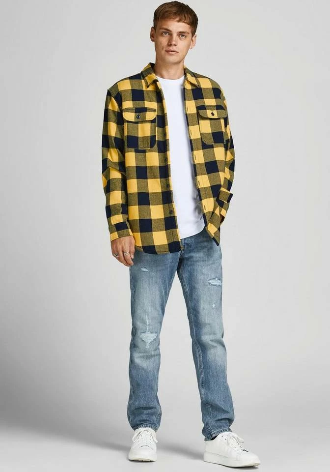 Auslauf 🧨 Jack & Jones Comfort-fit-Jeans »MIKE« Unbekannt, Hellblau, Denim-blue, Blue-denim 😉 9 Auslauf 🧨 Jack & Jones Comfort-fit-Jeans »MIKE« Unbekannt, Hellblau, Denim-blue, Blue-denim 😉 – Bild 9