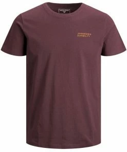 Schlussverkauf 🤩 Jack & Jones Rundhalsshirt »Große Größen T-Shirt pflaume Rückenprint Jack & Jones« 👏 -Offizieller Jones-Shop 163b0b5c 99fe 5950 b1bb b13e47a9f546