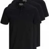 Bestpreis ✔️ Jack & Jones Poloshirt »Basic« (3-tlg., 3er Pack) slimfit / figurbetont geschnitten Mix13 (RO#ft5_slash#GR#ft5_slash#BL), Mix3 (BL#ft5_slash#WH#ft5_slash#NA), Schwarz, Mix5 (WH#ft5_slash#GR#ft5_slash#NA) ✔️