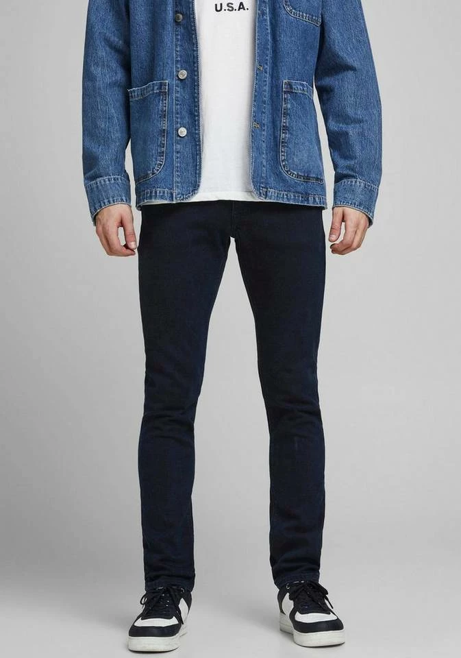 Top 10 ❤️ Jack & Jones 5-Pocket-Jeans »JJIGLENN JJFELIX AM 566« (1-tlg) Dark-blue, Unbekannt, Black-denim, Raw-denim 🎉 8 Top 10 ❤️ Jack & Jones 5-Pocket-Jeans »JJIGLENN JJFELIX AM 566« (1-tlg) Dark-blue, Unbekannt, Black-denim, Raw-denim 🎉 – Bild 8