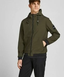 Billig 😉 Jack & Jones Windbreaker »CLASSIC JACKET HOOD« Forest Night, Altweiß, Forest Night 12195434, Schwarz 😍 -Offizieller Jones-Shop 1b84ae65 c24e 4504 93db e90861145f5b