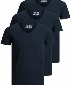 Billig 🧨 Jack & Jones T-Shirt »Basic V-Neck« (3-tlg., 3er Pack) etwas länger geschnitten, nicht zu kurz Mix 3 (GR#ft5_slash#BLU#ft5_slash#BL), MIX 5(WH#ft5_slash#WH#ft5_slash#BL), Grau, Blau ✨ -Offizieller Jones-Shop 1c17b8b5 d84c 5c89 b95e 0f0c3776511c