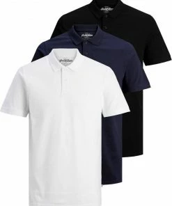 Neu ❤️ Jack & Jones Poloshirt »BASIC POLO« (Packung, 3-tlg., 3er-Pack) 👍