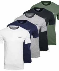 Großhandel 😉 Jack & Jones T-Shirt »Wan Tee 5PK« (5er-Pack) 🤩