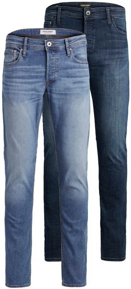 Angebote 🤩 Jack & Jones Slim-fit-Jeans »GLENN ORIGINAL« (Packung, 2-tlg., 2er-Pack) 2er Packung ✨ 9 Angebote 🤩 Jack & Jones Slim-fit-Jeans »GLENN ORIGINAL« (Packung, 2-tlg., 2er-Pack) 2er Packung ✨ – Bild 9