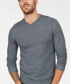 Am billigsten 😉 Jack & Jones V-Ausschnitt-Pullover »JJEBASIC KNIT V-NECK« Navy Blazer Jet, Dark Grey Melange, Black, Navy Blazer 🎉 -Offizieller Jones-Shop 22929758