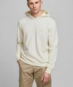 Am billigsten 🥰 Jack & Jones Kapuzensweatshirt »STUDIO SWEAT HOOD« Schwarz, Offwhite, Navy, Hellgrün 👍