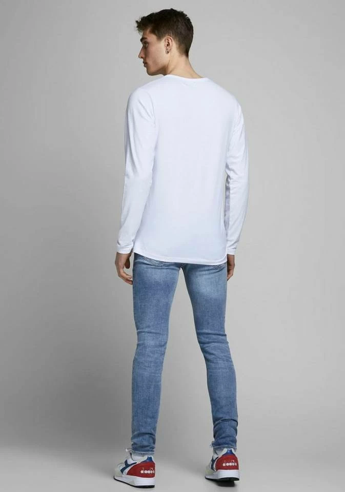 Aktion 🌟 Jack & Jones Skinny-fit-Jeans »LIAM« Grau, Schwarz, Light-blue, Darkblue 🎉 2 Aktion 🌟 Jack & Jones Skinny-fit-Jeans »LIAM« Grau, Schwarz, Light-blue, Darkblue 🎉 – Bild 2
