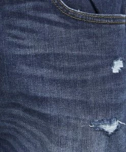 Aktion ✔️ Jack & Jones Bermudas »Rick« Blue Denim, Light Blue Denim, Black Denim, Light-blue-destroyed-Effekte ✨ -Offizieller Jones-Shop 24115a06 1924 5d6f 94a2 c32c06e7ef0a