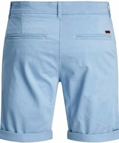 Schlussverkauf 🥰 Jack & Jones Shorts »BOWIE SHORTS SOLID« Graublau, Deep Lichen Green, Khaki, Navy 🔥 -Offizieller Jones-Shop 24a623b1 5b86 551f 90a4 7bb61930d061