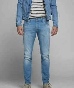 Aktion 😍 Jack & Jones Slim-fit-Jeans »Glenn« Medium-blue, Light-blue, Dark-blue, Unbekannt 🎉 -Offizieller Jones-Shop 25fb5fef 7c5a 549e 9b33 9d81298d2c4e