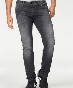 Bestpreis 😀 Jack & Jones Slim-fit-Jeans »Glenn« Black Denim, Medium-blue ⌛
