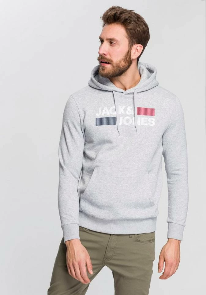 Brandneu 🥰 Jack & Jones Kapuzensweatshirt »Logo Hoodie Oldschool« Anthrazit, Dunkelblau, Weiß, Hawthorne 🥰 21 Brandneu 🥰 Jack & Jones Kapuzensweatshirt »Logo Hoodie Oldschool« Anthrazit, Dunkelblau, Weiß, Hawthorne 🥰 – Bild 21