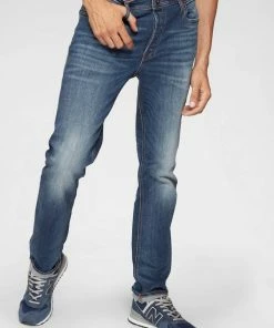 Brandneu 🔥 Jack & Jones Slim-fit-Jeans »TIM« Light-blue, Darkblue-used, Black-denim ⭐