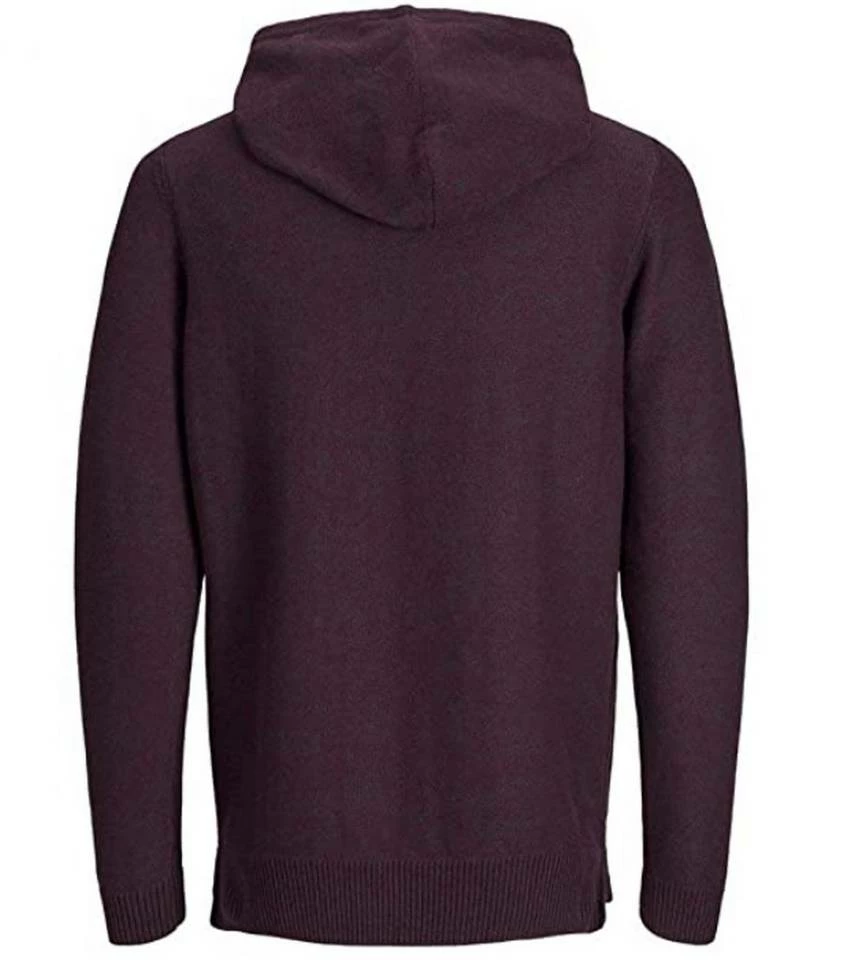 Rabatt ⭐ Jack & Jones Rundhalspullover »JACK & JONES Herren Strick-Hoodie Winter-Pullover Reris Knit Hood Pulli Bordeaux« 🔔 3 Rabatt ⭐ Jack & Jones Rundhalspullover »JACK & JONES Herren Strick-Hoodie Winter-Pullover Reris Knit Hood Pulli Bordeaux« 🔔 – Bild 3
