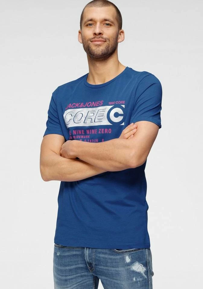 Großhandel 👍 Jack & Jones T-Shirt »BOOSTER TEE« Royalblau, Schwarz, Olivgrün 🎉 9 Großhandel 👍 Jack & Jones T-Shirt »BOOSTER TEE« Royalblau, Schwarz, Olivgrün 🎉 – Bild 9