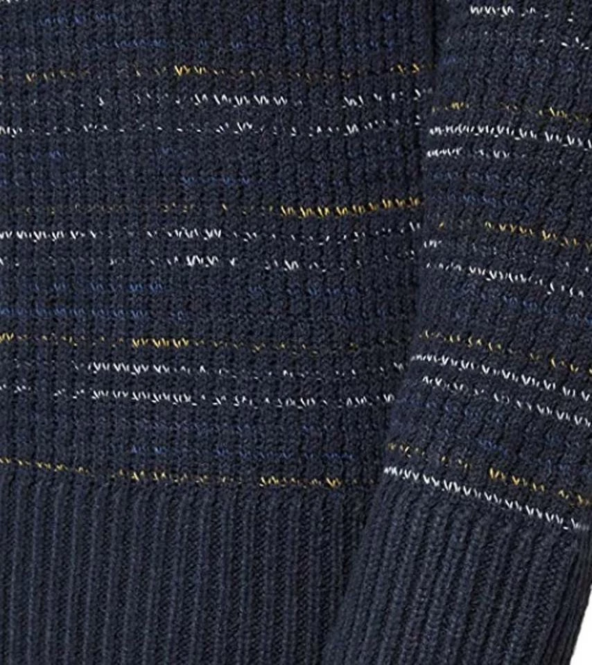 Blitzangebot 🎁 Jack & Jones Rundhalspullover »JACK & JONES Herren Winter-Pullover Strick-Pulli Groove Knit Crew Neck Sweater Navy« 😀 3 Blitzangebot 🎁 Jack & Jones Rundhalspullover »JACK & JONES Herren Winter-Pullover Strick-Pulli Groove Knit Crew Neck Sweater Navy« 😀 – Bild 3