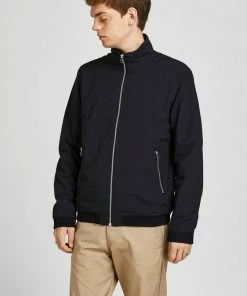 Angebote ⌛ Jack & Jones Blouson »HARRINGTON BOMBER« Navy, Schwarz, Beige 🥰
