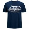 Besorgen 🎁 Jack & Jones Rundhalsshirt »Herren Übergrößen T-Shirt navy bedruckt JCOBLUBOOSTER Jack&Jones« ⌛