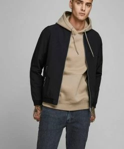 Top 10 🤩 Jack & Jones Bomberjacke »JJERUSH« Beige, Schwarz, Navy, Olivgrün 😍