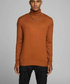 Besorgen 😀 Jack & Jones Rollkragenpullover »Emil Knit Roll« Navy, Bordeaux, Beige, Black ⭐