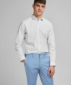 Top 10 ⭐ Jack & Jones Hemd »JPRBLABLACKPOOL« Weiß, Navy, Hellblau 🥰