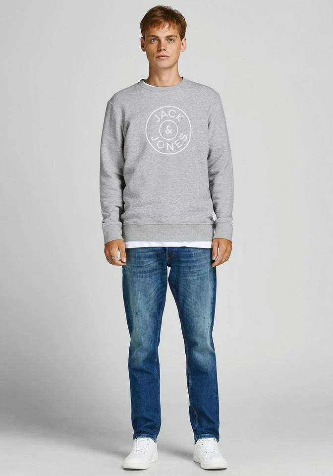 Bester Verkauf 🔔 Jack & Jones Sweatshirt »MISARI SWEAT CREW NECK« Hellgrau-meliert, Navy 🌟 5 Bester Verkauf 🔔 Jack & Jones Sweatshirt »MISARI SWEAT CREW NECK« Hellgrau-meliert, Navy 🌟 – Bild 5