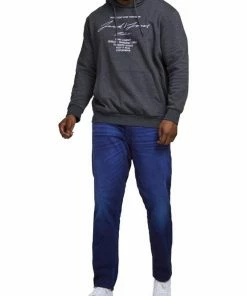 Billig ⭐ Jack & Jones Stoffhose »JACK & JONES +Fit Herren Slim Fit-Jeans 5-Pocket-Hose Glenn GE 106 Indigo Knit Große Größe 👖 Jeans-Hose Blau« ⭐ -Offizieller Jones-Shop 2fee2bea 3452 5420 99c9 baad546d18ce